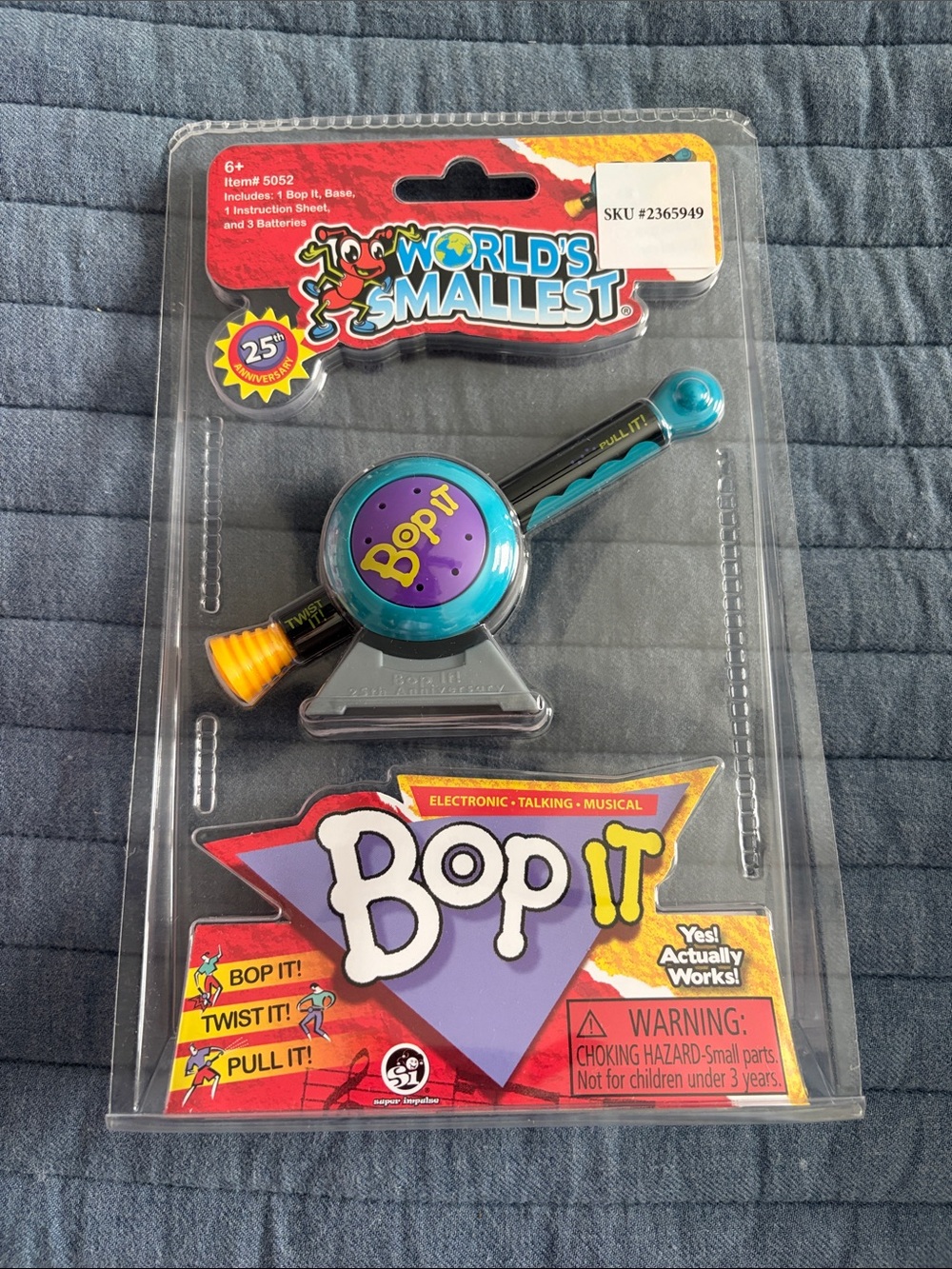Worlds Smallest Bop It Game